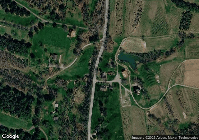 Aerial view of Candle Tree Farm in Washington, PA