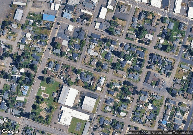 Aerial view of Snowline Farm in Molalla, OR