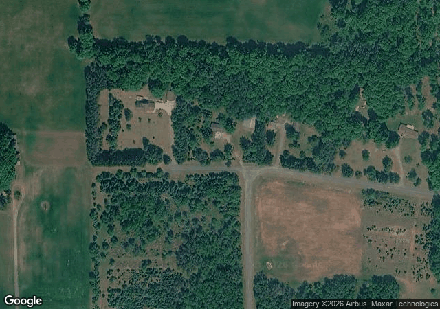 Aerial view of Spudberry Farms in Florence, WI